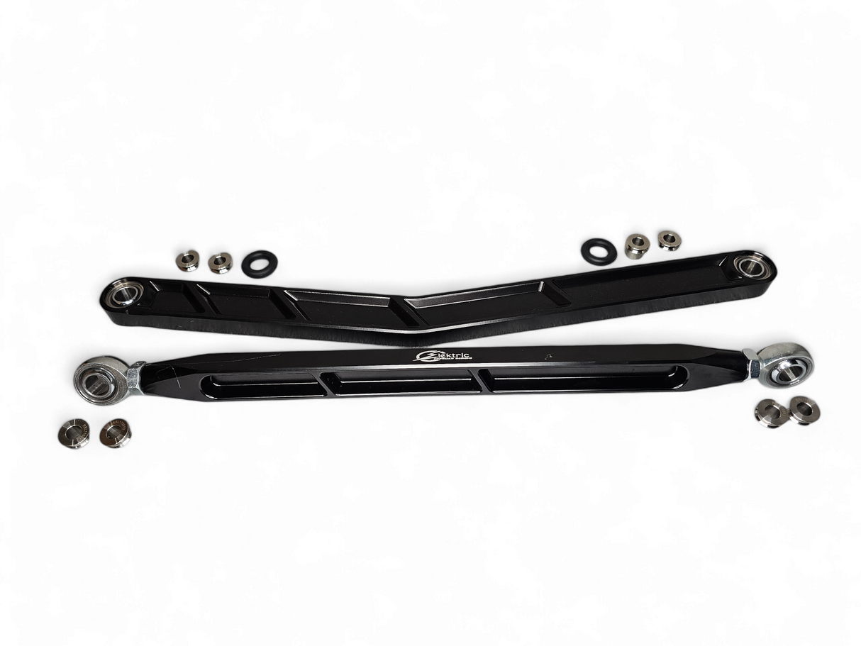 2020 to Current Polaris RZR Pro XP Radius Rods in Black Finish www.elektricoffroad.com