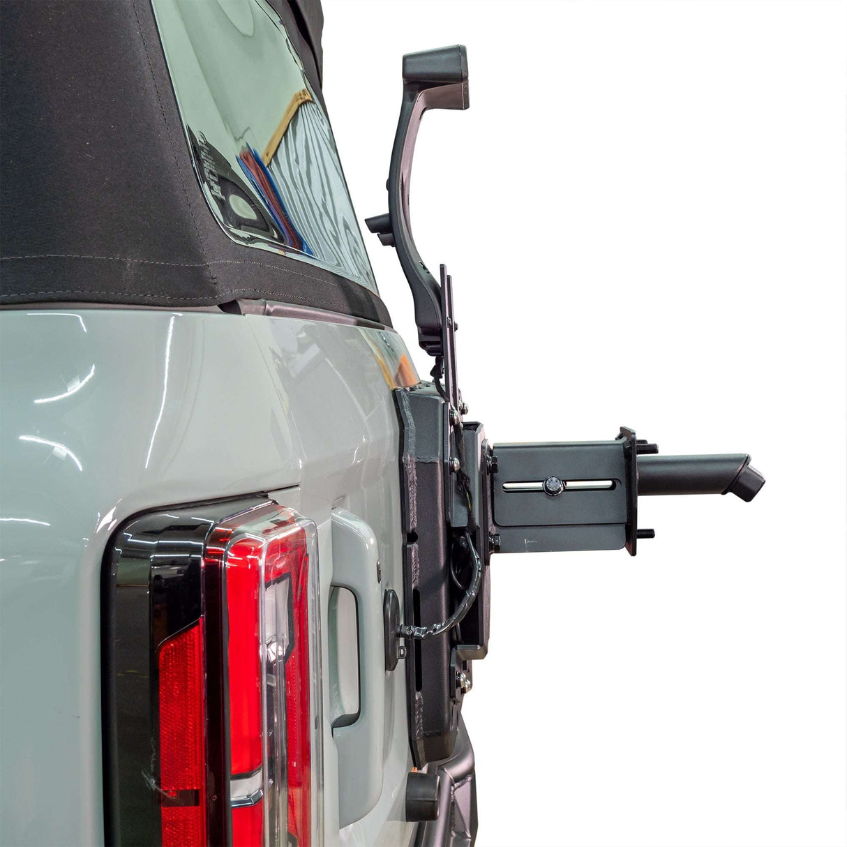 2021-2026 Ford Bronco Adjustable Tire Carrier & Camera Mount Turn_Offroad
