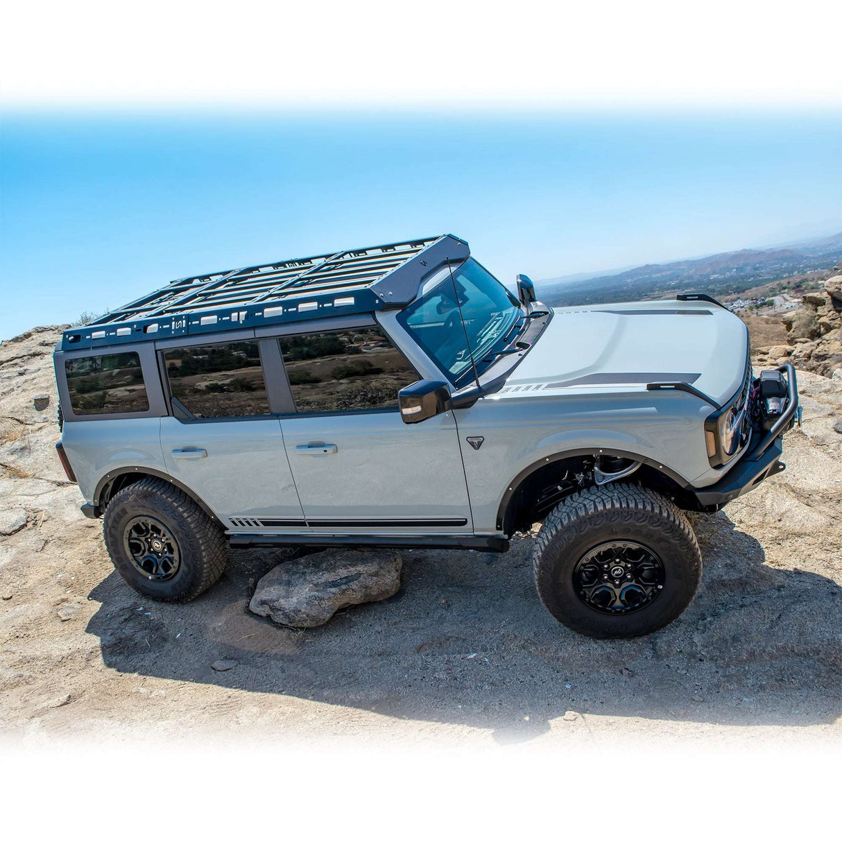 2021-2026 Ford Bronco Roof Rack 4-Door Turn_Offroad