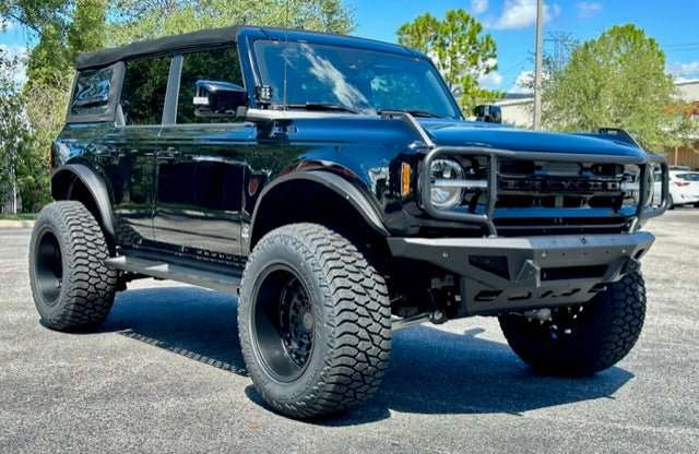 2021-2026 Ford Bronco Steel Fender Flares Kit w/ Marker Lights Turn_Offroad