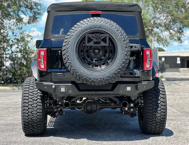 2021-2026 Ford Bronco Steel Fender Flares Kit w/ Marker Lights Turn_Offroad