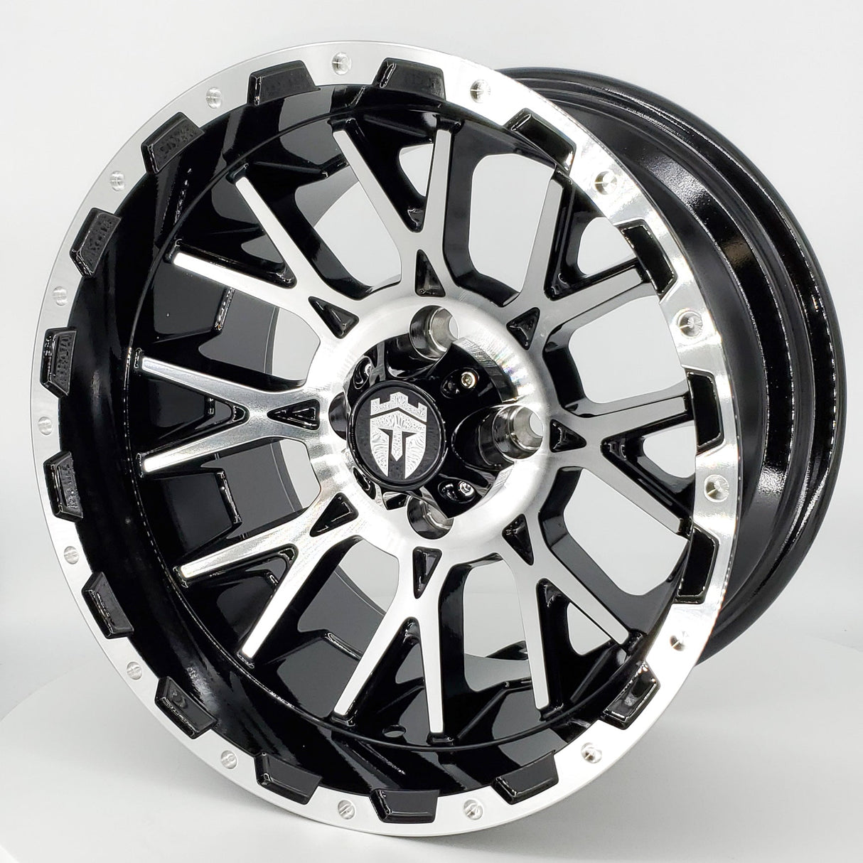 Empire Savage SV4 14x8 Gloss Black w/ Machined Face