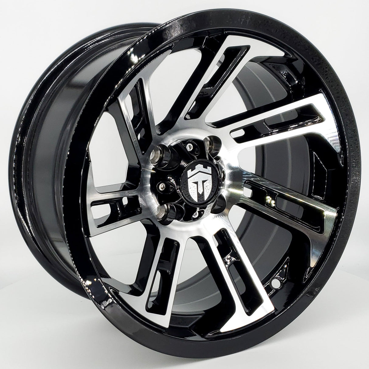 Empire Hook HK3 14x7 | -25 Offset Gloss Black w/ Machined Face
