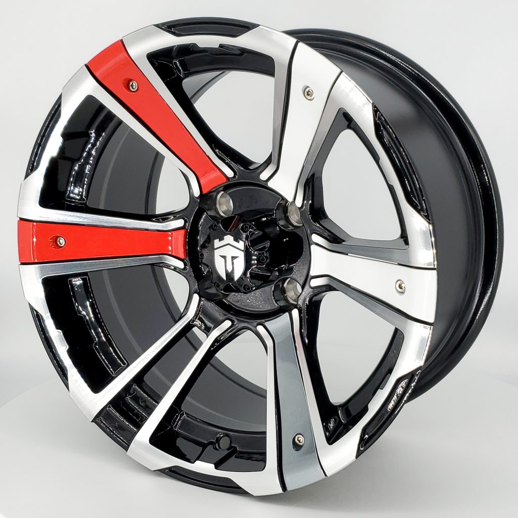 Empire E6 14x7 | -25 Offset Gloss Black w/ Machined Face