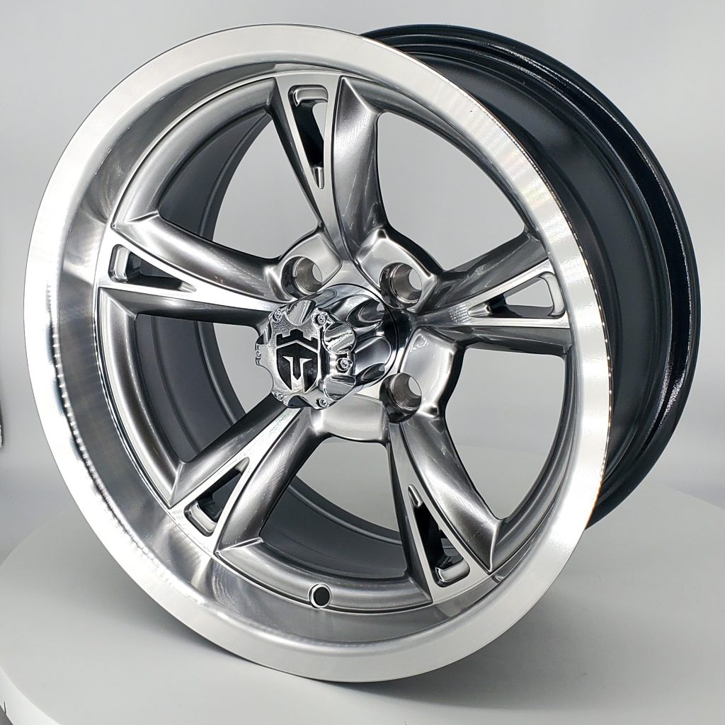 Empire Rodder 14x7 Hyper Black w/ Machined Face