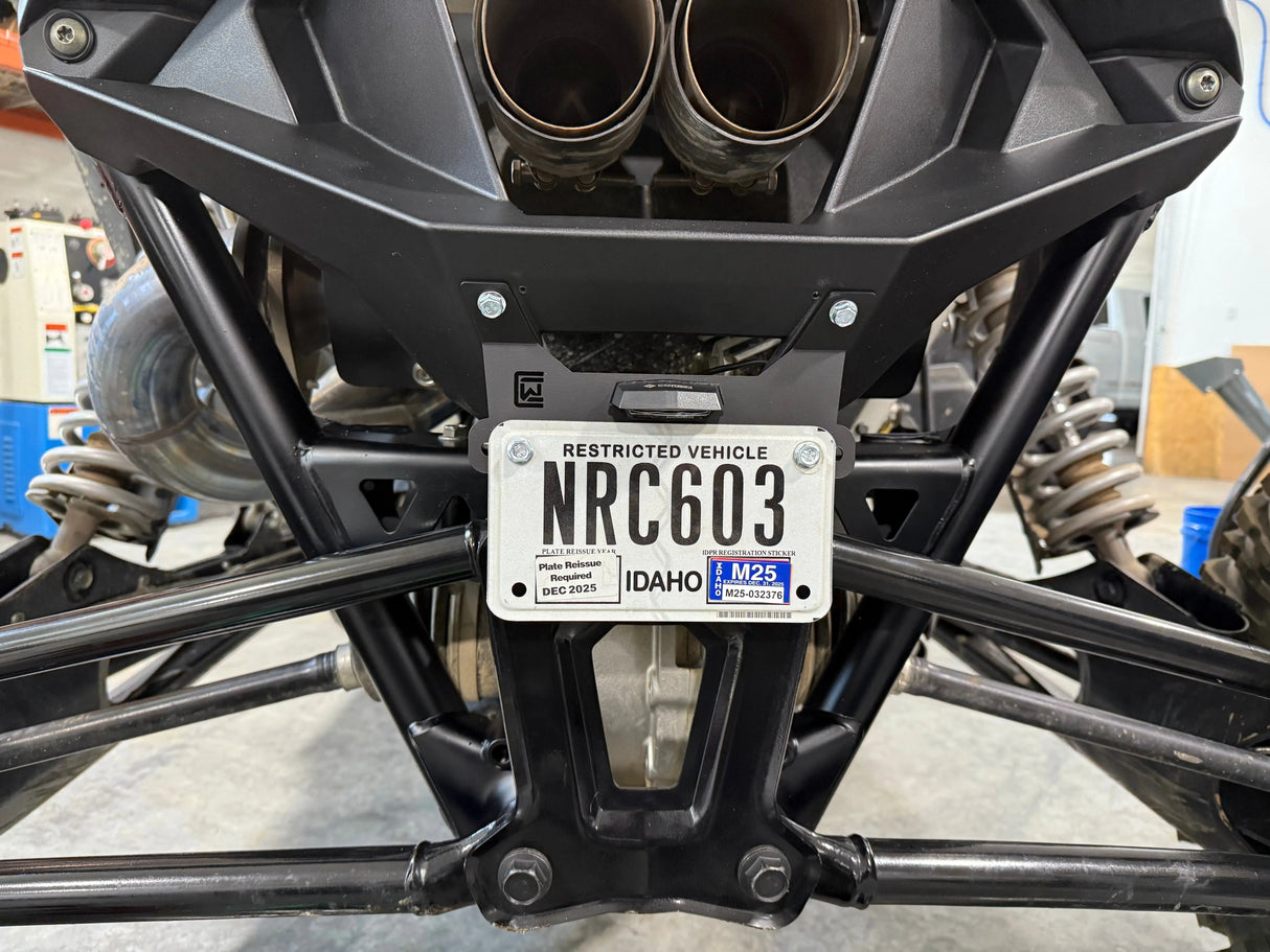 License Plate Brackets / Lights Corbin Custom Works LLC