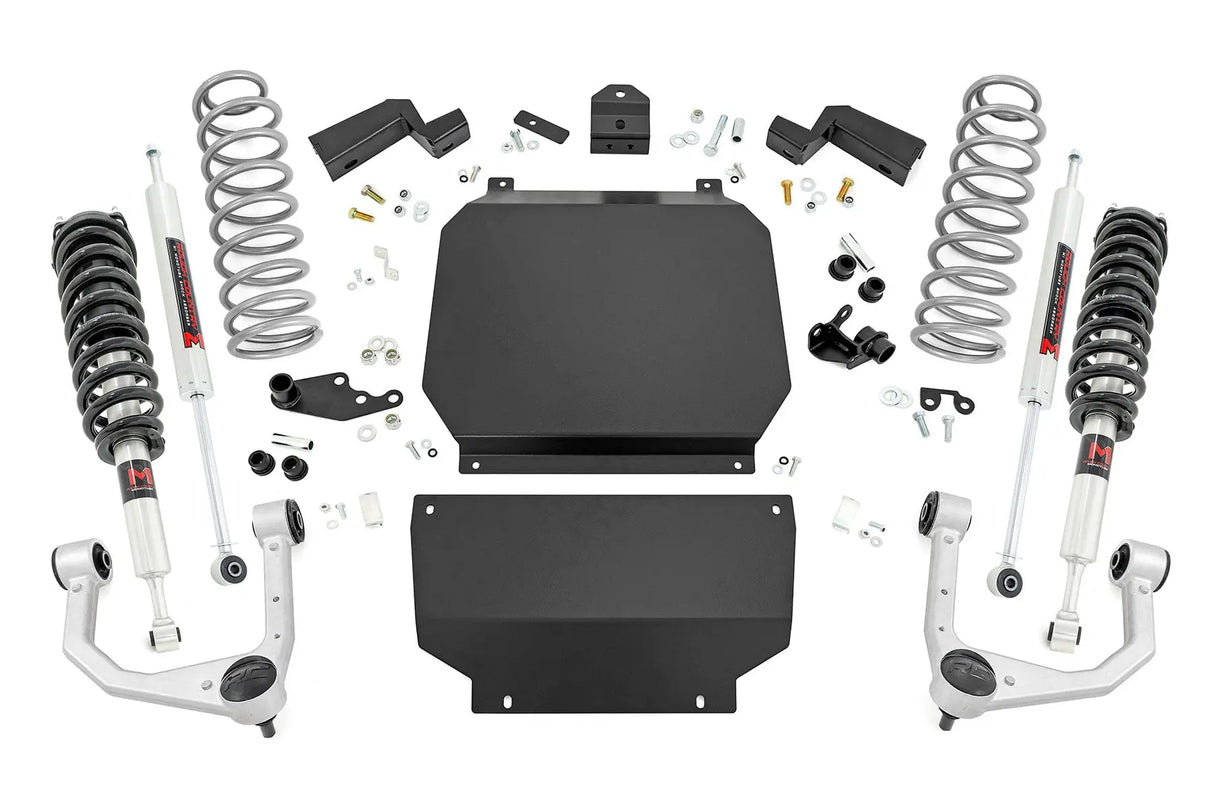 Rough Country 3.5 Inch Lift Kit Toyota Tundra 4WD 2022-2026 70331-config