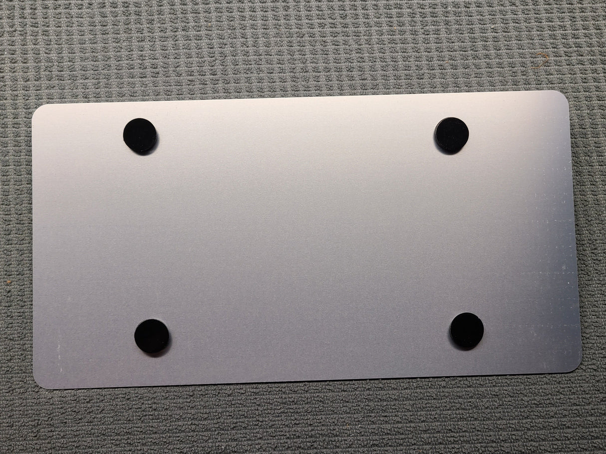 Magnetic License Plate Cover - BLANK