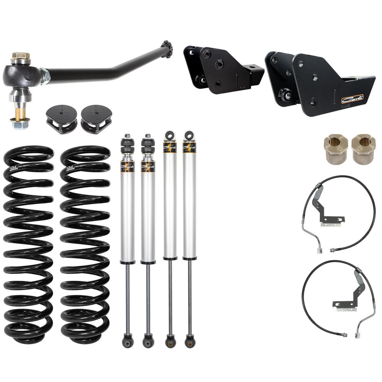 2023-2024 Powerstroke PAP Commuter Leveling Kit w/ 3.5” Lift (CS-FLVL-COM-CS-23-PAP)