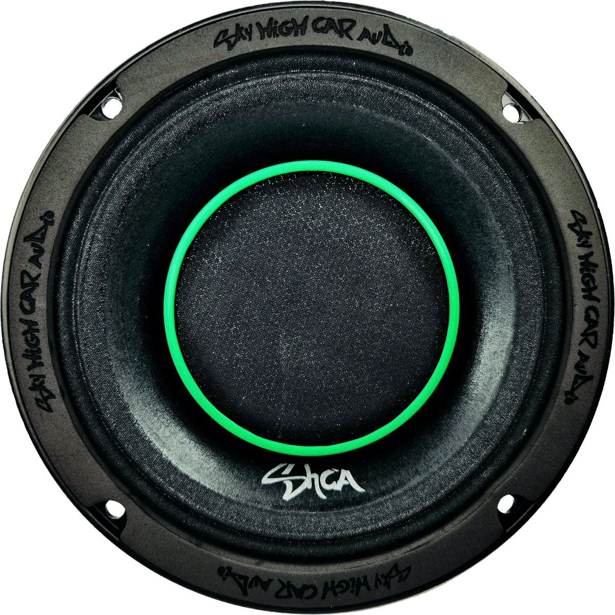 Sky High Car Audio SH-HD6.4E 6.5" 225W RMS Hybrid Midrange Coaxial Speaker 4-Ohm (Single)