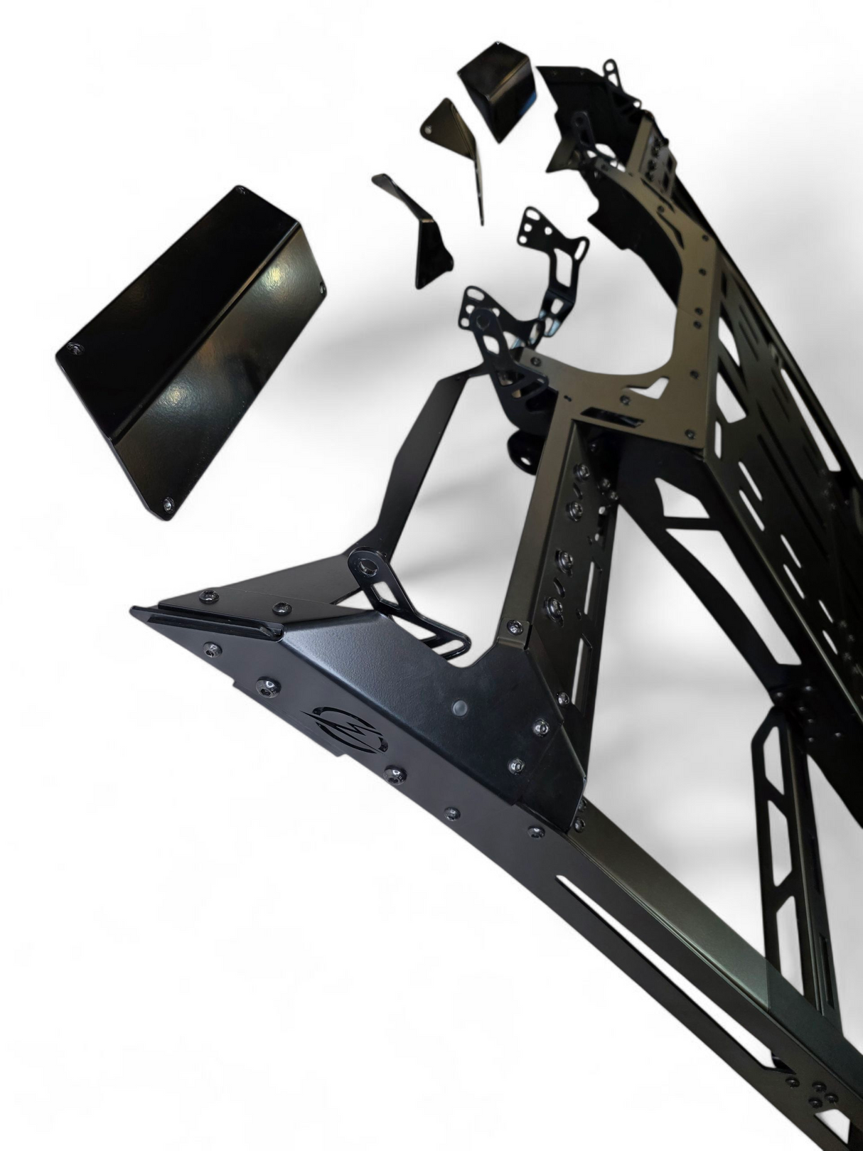 2024+ Can Am Maverick R Max Roof Rack (Works with Can-am Hood Scoop) www.elektricoffroad.com