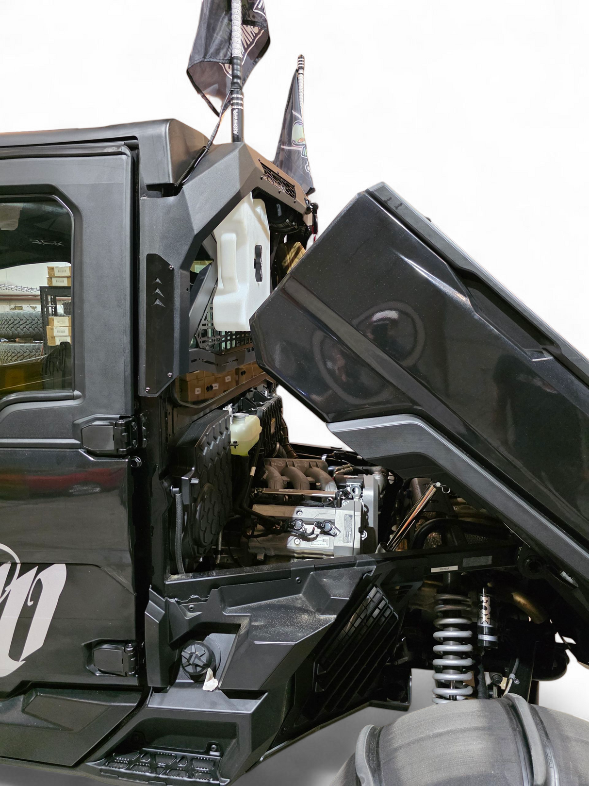 2024+ Polaris Ranger 1500 Headache Rack www.elektricoffroad.com