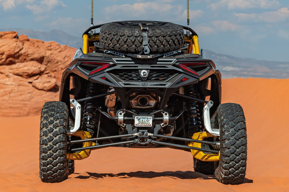 2024 to Current Can-am Maverick R Volt Tire Rack for Volt Baja Box www.elektricoffroad.com