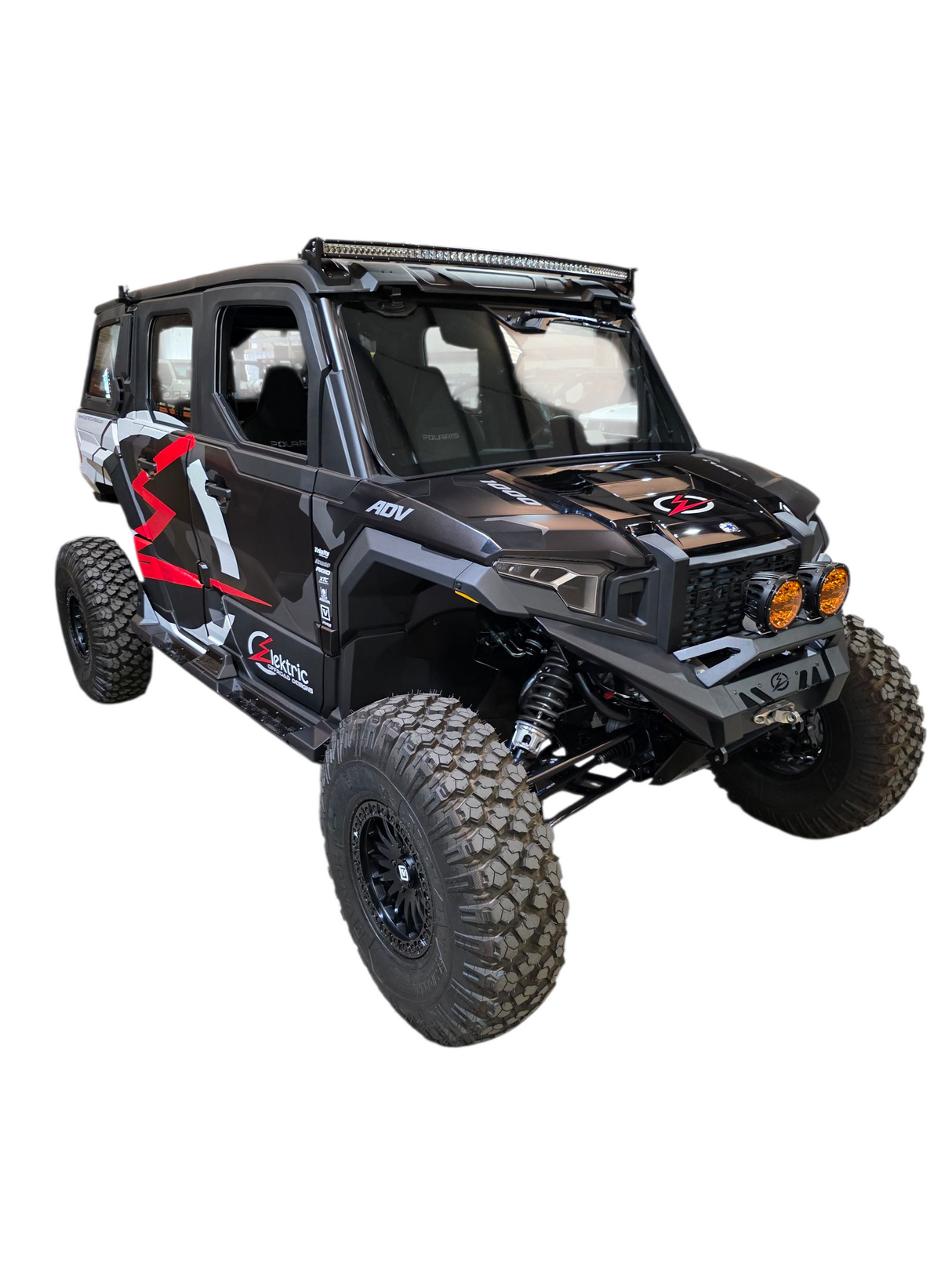 2024+ Polaris Xpedition HDX Front Winch Bumper (Standard Small Hoop) www.elektricoffroad.com