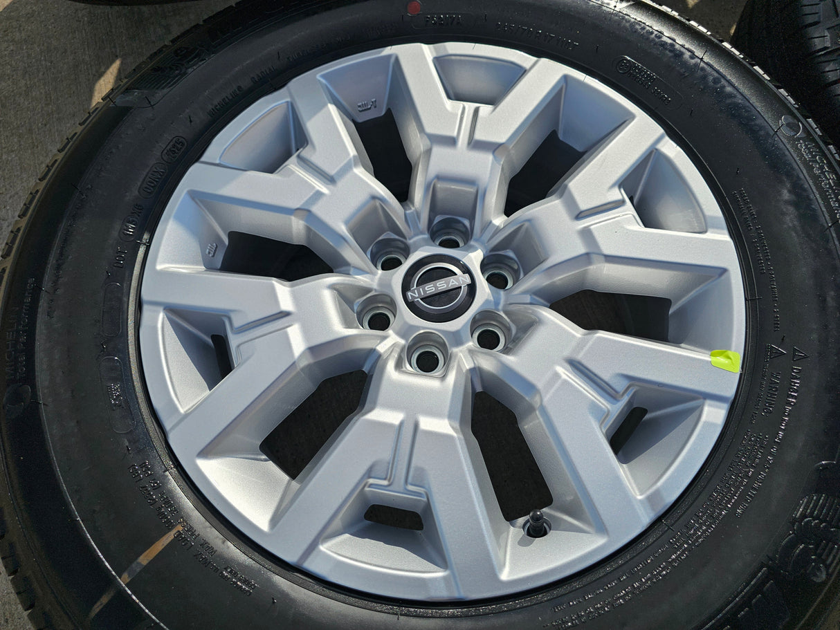 17" Nissan Frontier OEM Desert Runner 62832 wheels rims 2025 2026 NEW MICHELIN Texas Truck Tire