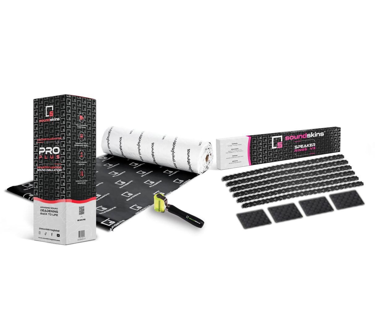 Full Coverage Standard Kit | DIY Sound Deadening and Speaker Enhancement SoundSkins Global