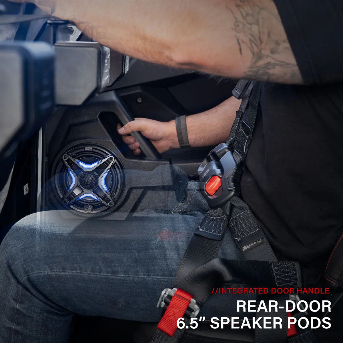 2026 Polaris RZR Pro R 4 Ultimate Plug-&-Play 11-Speaker Factory Audio Upgrade Kit | UNPHASED-7 SSV Works