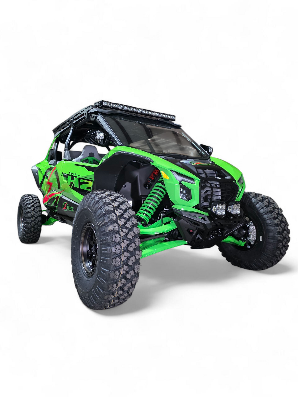 2026+ Kawasaki Teryx H2 Volt Front Winch Bumper www.elektricoffroad.com