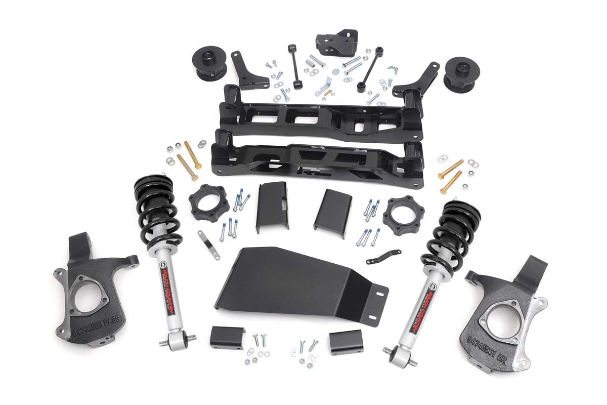 5 Inch Lift Kit N3 Struts Chevy Avalanche 2WD/4WD (2007-2013) Rough Country