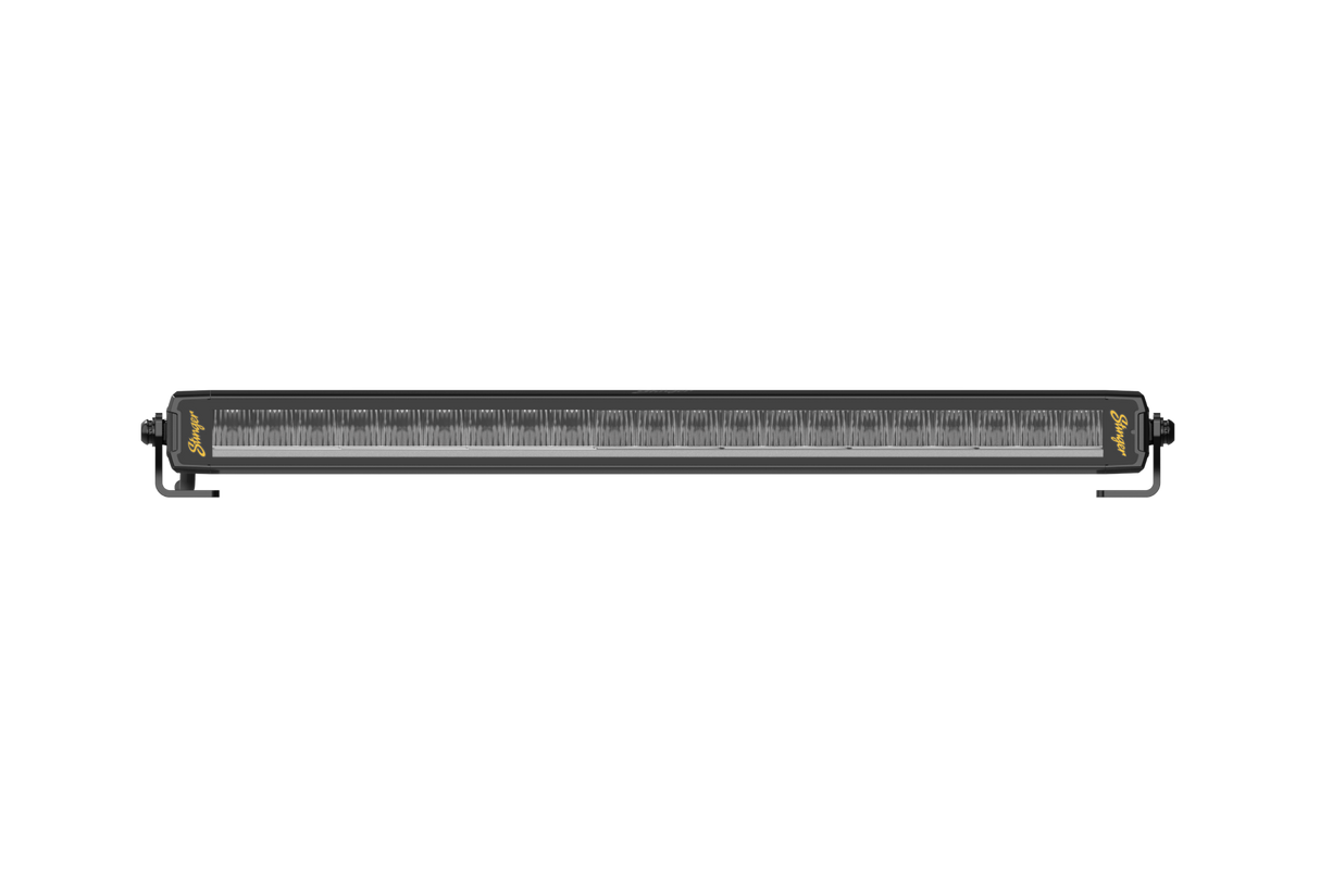 HEXCORE Universal 20" Straight LED Light Bar, Flood Beam with Amber & White Position Light | STL20LB Stinger