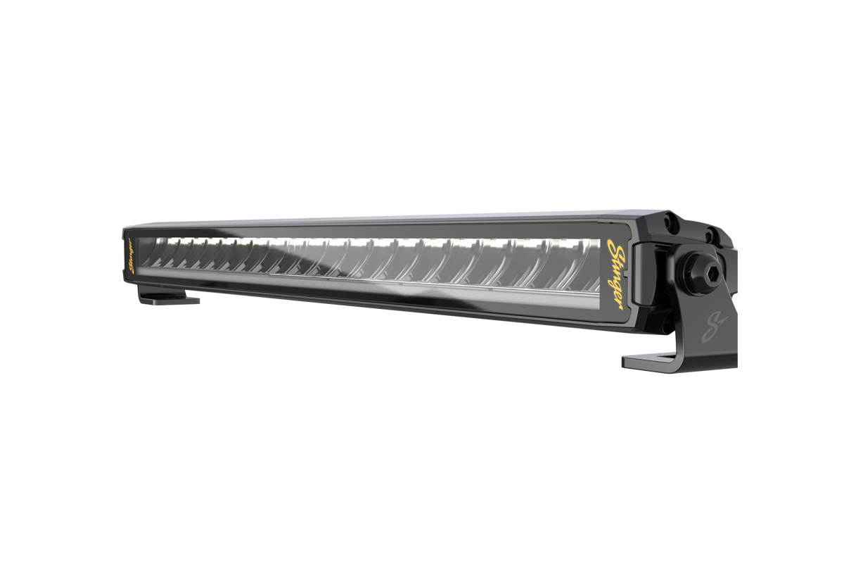 HEXCORE Universal 20" Straight LED Light Bar, Flood Beam with Amber & White Position Light | STL20LB Stinger