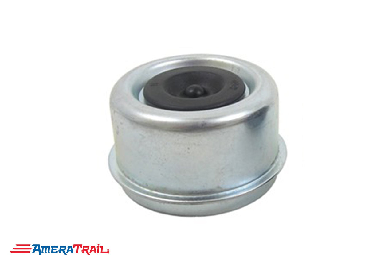 EZ Lube 6 Lug Grease Cap 2.45" OD W/ Removable Grommet, Fits Standard 6 Lug 5.2k Hub