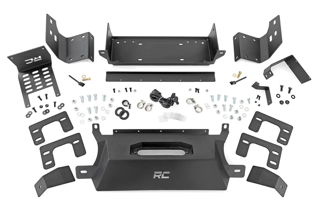 Rough Country Hidden Winch Mount Ford Bronco 4WD 2021-2026 51065