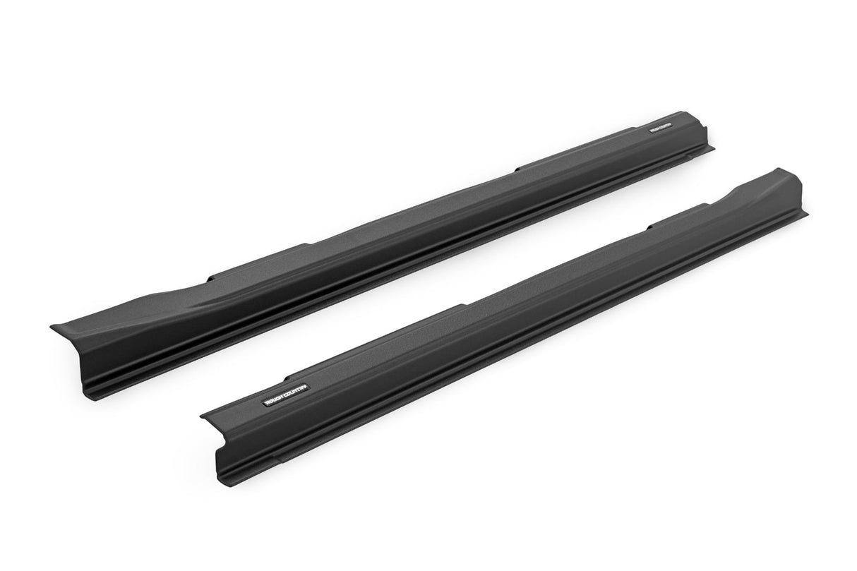 Rough Country Trail Cladding Rocker Sill Plates for Ford F-150 2021-2026
