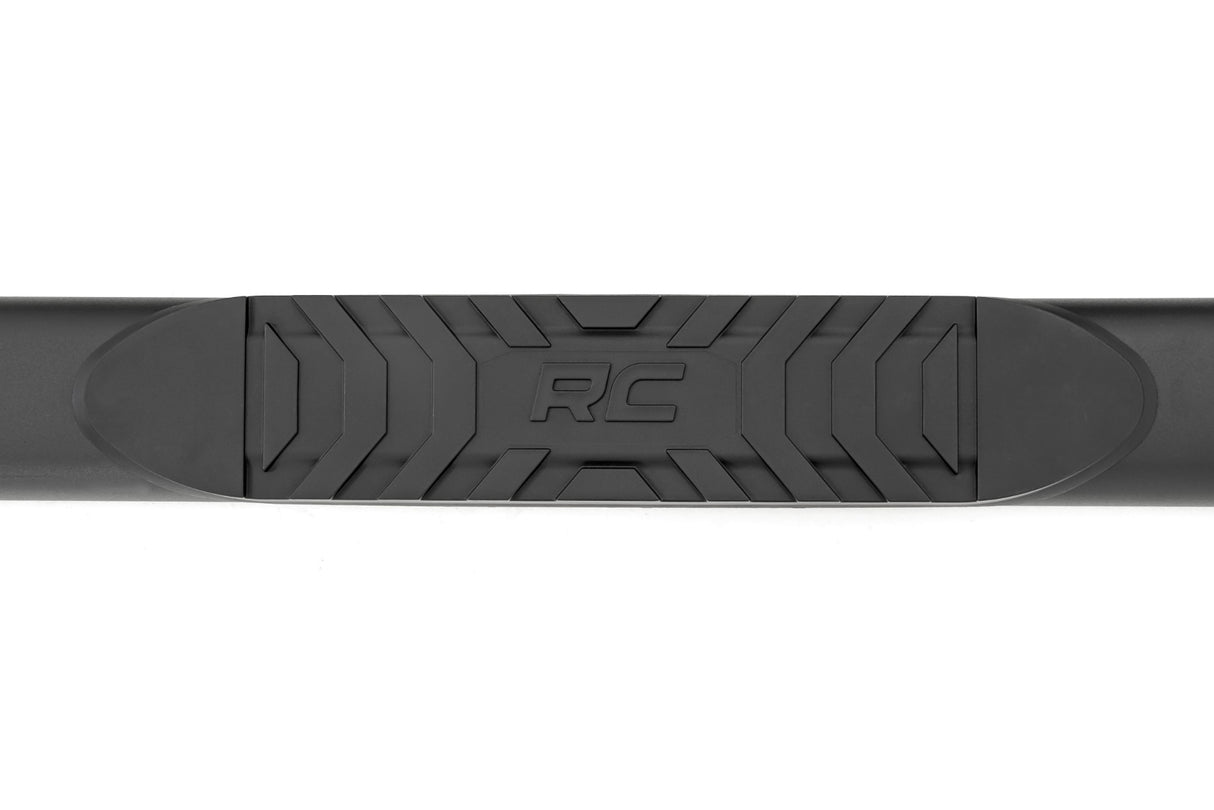 Oval Nerf Step Crew Cab Black Ford F-250/F-350 Super Duty (99-16) Rough Country