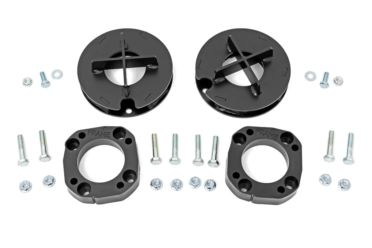 Rough Country 1.75 Inch Leveling Kit w/ Rear Spacer Toyota Tundra 2WD/4WD (2022-2026) Rough Country
