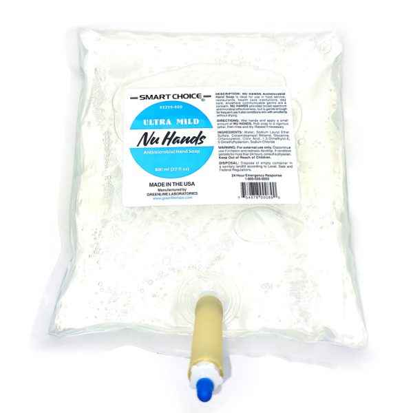 NU Hands Hand Soap (800 ML Bag): Pro-Grade Cleanliness for Healthcare & Foodservice