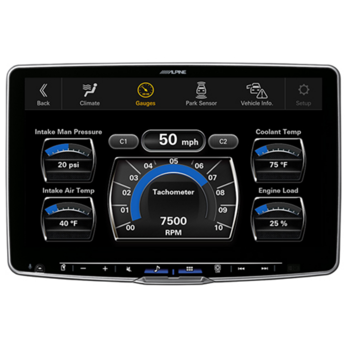 Alpine Halo11 iLX-F511 | 11" Digital Multimedia Receiver