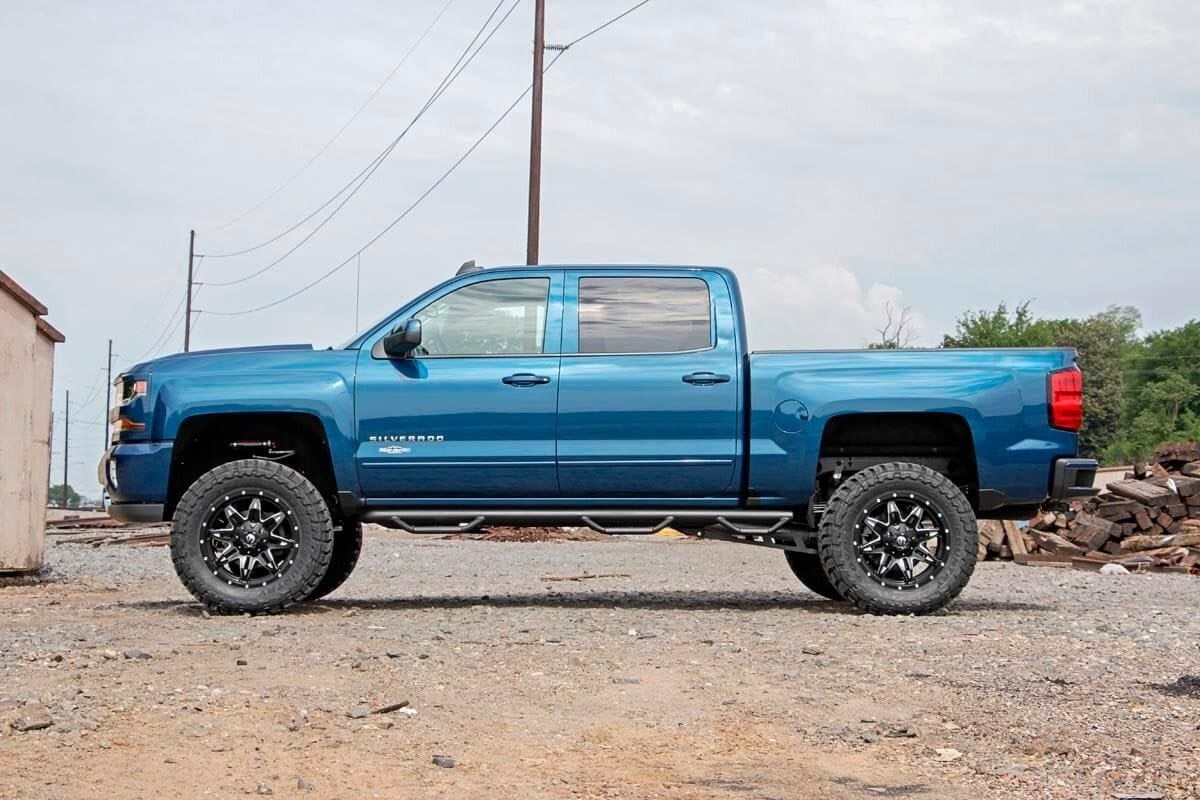 7 Inch Lift Kit Cast Steel Vertex Silverado/Sierra 1500 2WD (14-18 & Classic) Rough Country