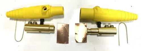 Hubbell SERIES 16 SINGLE POLE DEVICE (CAMLOCK) HBL300MYl ,HBL300FYL Pair Hubbell