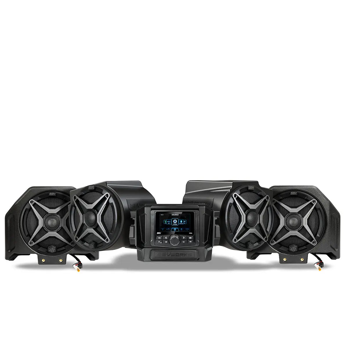 2020-2024 Polaris® RZR PRO Series Phase-2 A-Spec 4-Speaker 200watt System w/MRB4 SSV Works