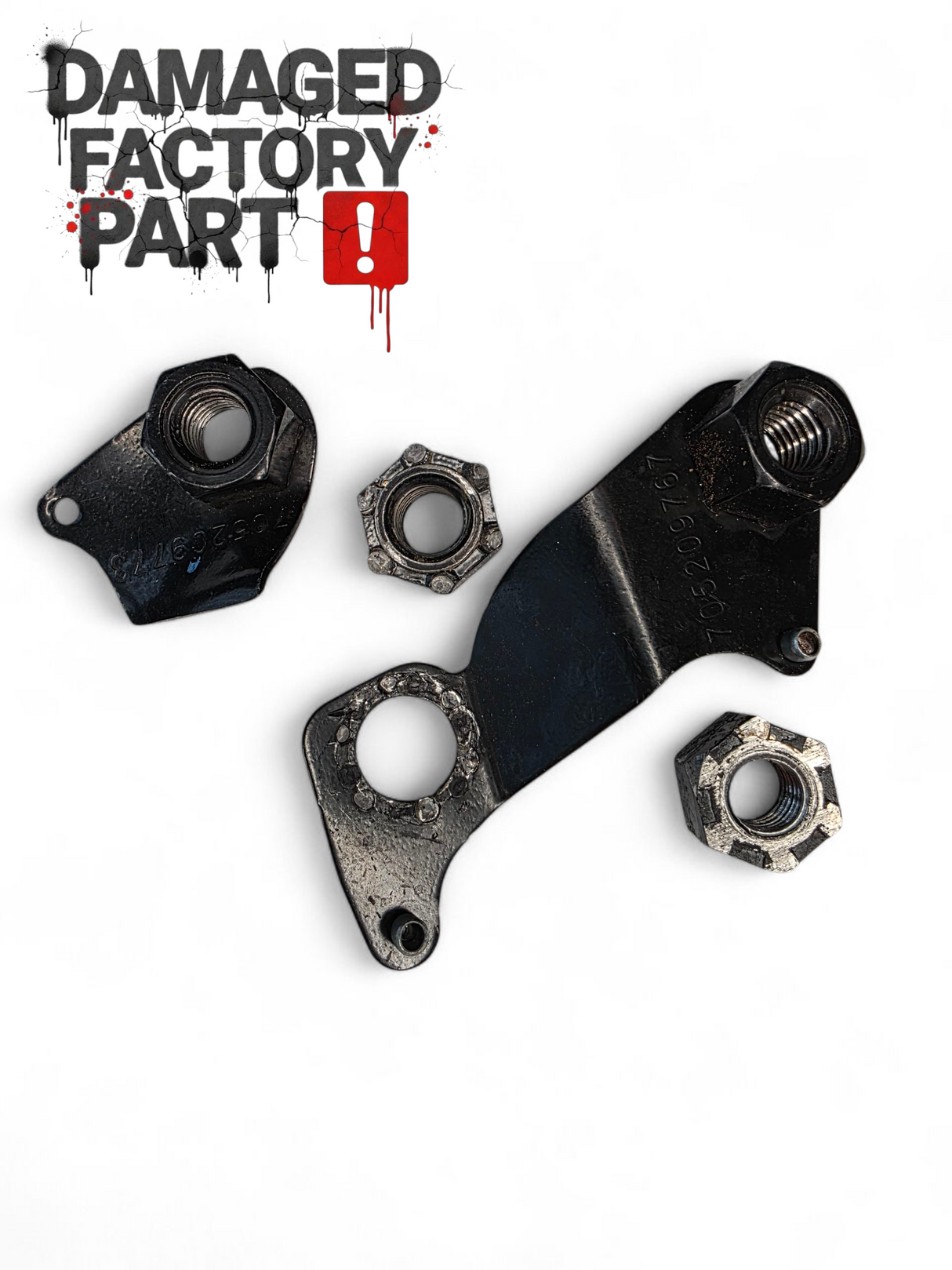 2024+ Can Am Maverick R Rear Link Nut Plate Kit www.elektricoffroad.com
