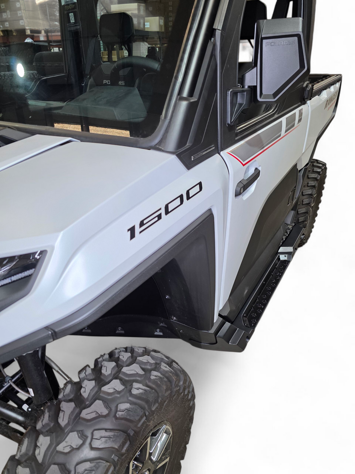 2024+ Polaris Ranger 1500 XD Volt Side Steps (2 Seat) www.elektricoffroad.com