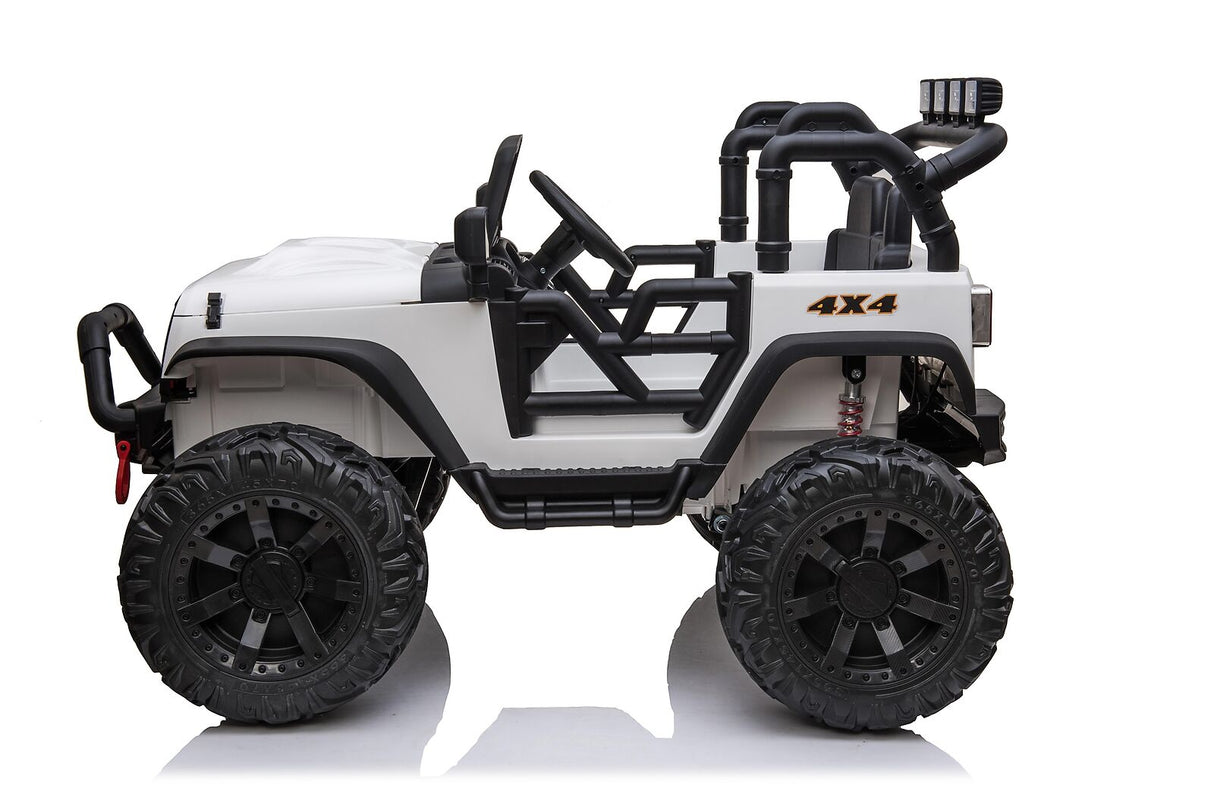 24V JEEP Double Drive Kids Ride-On Car with 200W*2 Motors and 12V9AH*2 Batteries - Parental Remote Control Included MagicCars
