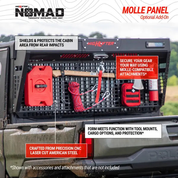 N.O.M.A.D.™ Headache Rack - Can-Am Defender High Lifter