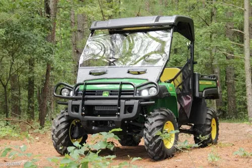 Seizmik 50-25030KIT Versa-Vent windshield on John Deere Gator - installed in woods