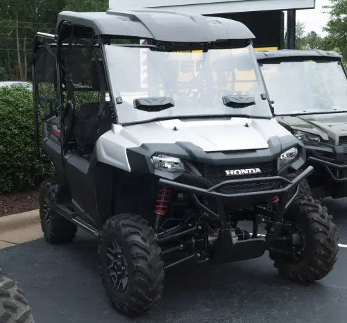 Seizmik 50-25033KIT Honda Pioneer 700 Versa-Vent windshield - installed on vehicle