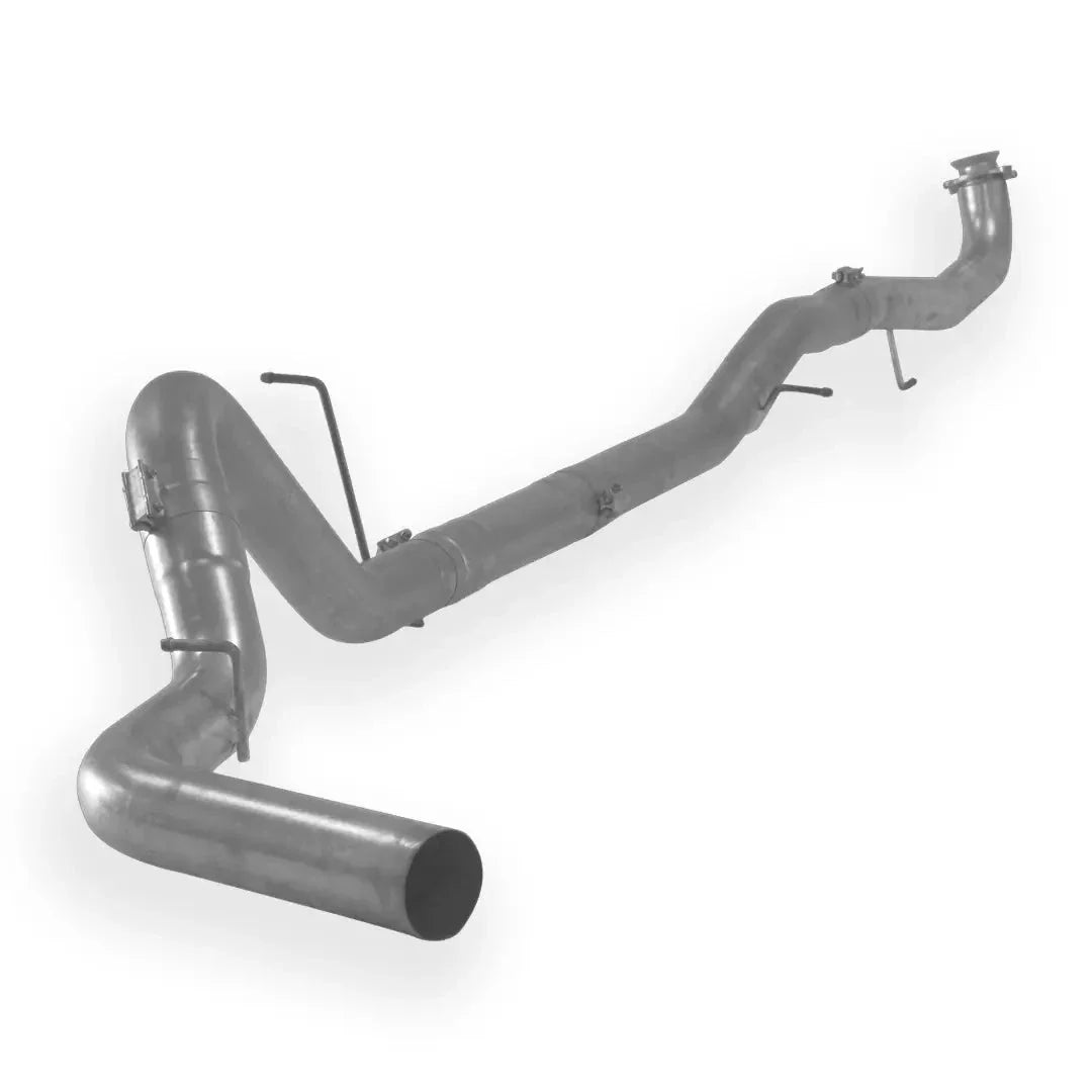 Dieselr Aluminized Downpipe Back Exhaust Single | GM 2500/3500 6.6L DURAMAX L5P 2017-2019