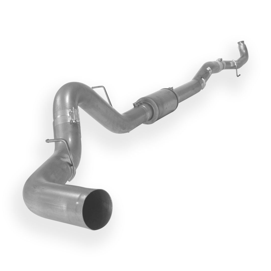 Dieselr Aluminized Downpipe Back Exhaust Single | GM 2500/3500 6.6L DURAMAX LML 2011-2015