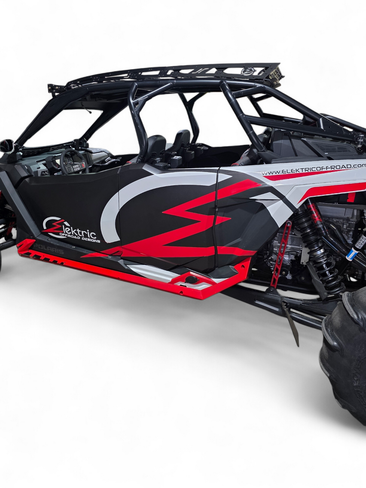 2025+ Polaris Pro R Roof Rack (4 Seat) www.elektricoffroad.com