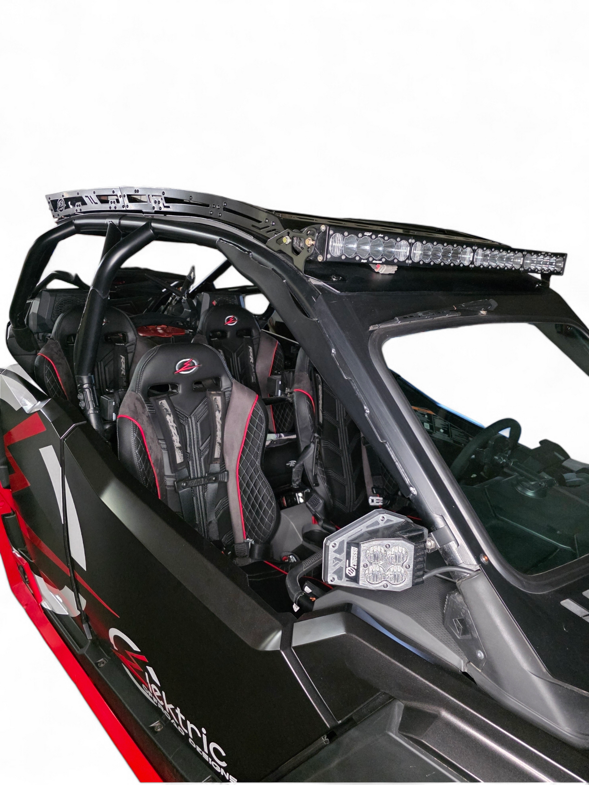 2025+ Polaris Pro R Roof Rack (4 Seat) www.elektricoffroad.com
