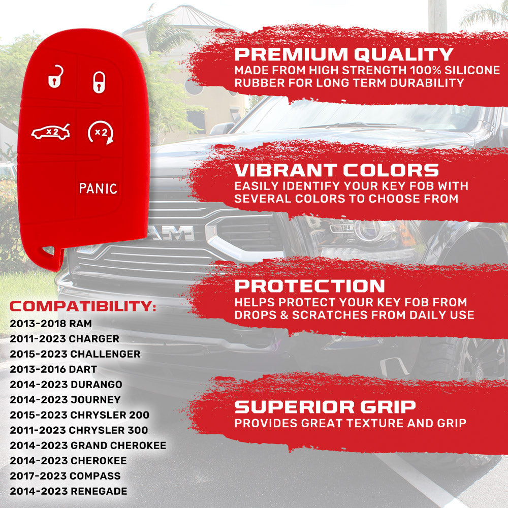 Dodge 13-18 RAM (1500, 2500, 3500) 1-Piece 100% Silicone Rubber Key Fob Cover - Multiple Colors RECON Dodge 13-18 RAM (1500, 2500, 3500) 1-Piece 100% Silicone Rubber Key Fob Cover - Multiple Colors Dodge 13-18 RAM (1500, 2500, 3500) 1-Piece 100% Silicone Rubber Key Fob Cover - Multiple Colors Dodge 13-18 RAM (1500, 2500, 3500) 1-Piece 100% Silicone Rubber Key Fob Cover - Multiple Colors Dodge 13-18 RAM (1500, 2500, 3500) 1-Piece 100% Silicone Rubber Key Fob Cover - Multiple Colors