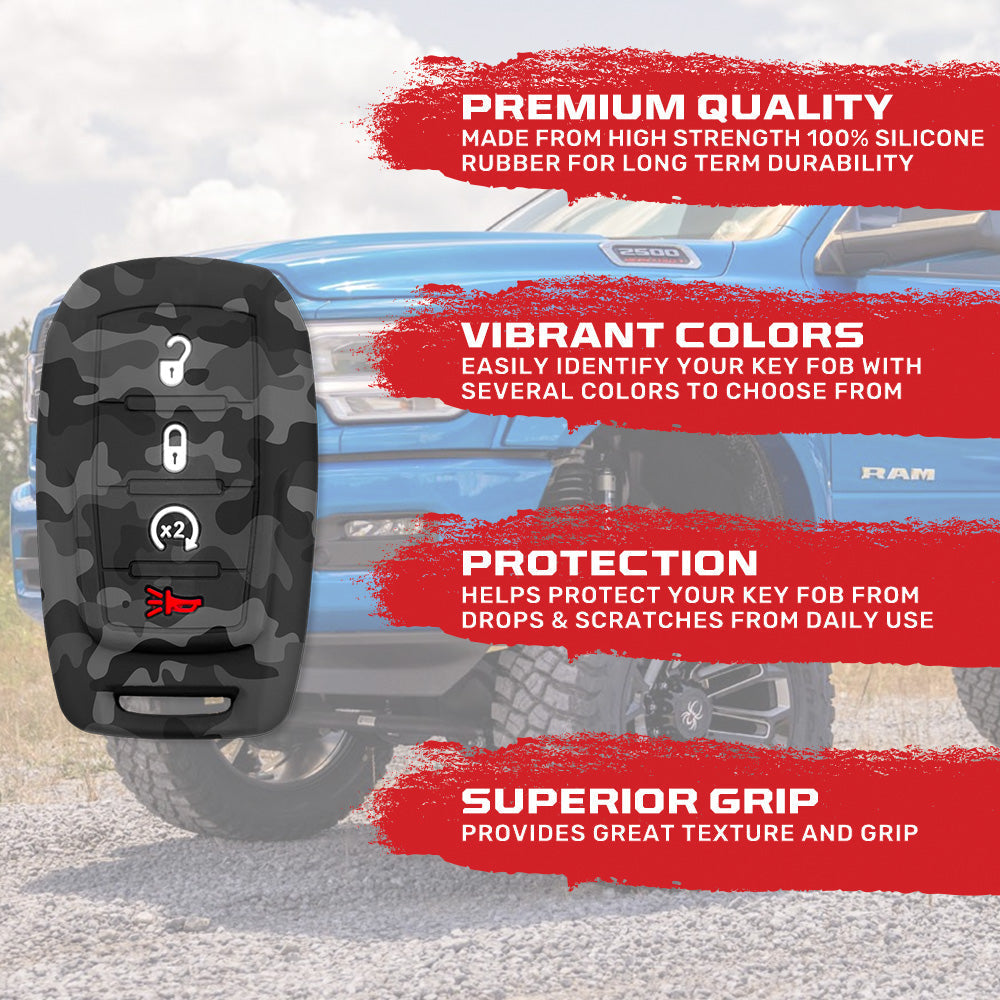 Dodge 19-26 RAM (1500, 2500, 3500) 1-Piece 100% Silicone Rubber Key Fob Cover - Multiple Colors RECON Dodge 19-26 RAM (1500, 2500, 3500) 1-Piece 100% Silicone Rubber Key Fob Cover - Multiple Colors Dodge 19-26 RAM (1500, 2500, 3500) 1-Piece 100% Silicone Rubber Key Fob Cover - Multiple Colors Dodge 19-26 RAM (1500, 2500, 3500) 1-Piece 100% Silicone Rubber Key Fob Cover - Multiple Colors Dodge 19-26 RAM (1500, 2500, 3500) 1-Piece 100% Silicone Rubber Key Fob Cover - Multiple Colors
