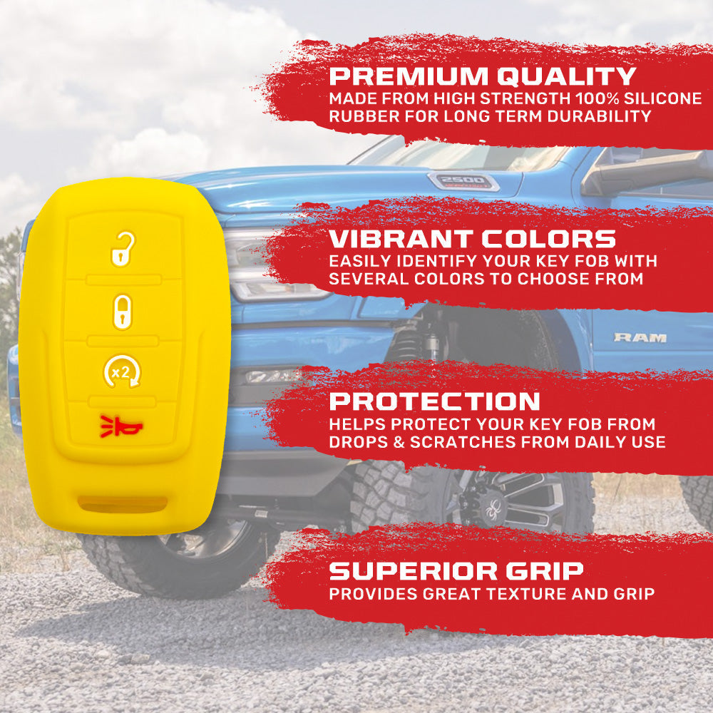 Dodge 19-26 RAM (1500, 2500, 3500) 1-Piece 100% Silicone Rubber Key Fob Cover - Multiple Colors RECON Dodge 19-26 RAM (1500, 2500, 3500) 1-Piece 100% Silicone Rubber Key Fob Cover - Multiple Colors Dodge 19-26 RAM (1500, 2500, 3500) 1-Piece 100% Silicone Rubber Key Fob Cover - Multiple Colors Dodge 19-26 RAM (1500, 2500, 3500) 1-Piece 100% Silicone Rubber Key Fob Cover - Multiple Colors Dodge 19-26 RAM (1500, 2500, 3500) 1-Piece 100% Silicone Rubber Key Fob Cover - Multiple Colors