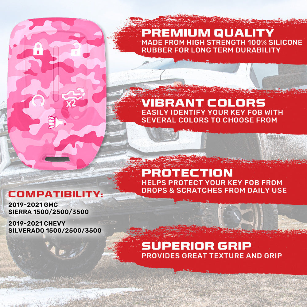 GMC & Chevy 19-21 Sierra & Silverado 1-Piece 100% Silicone Rubber Key Fob Cover - Multiple Colors RECON GMC & Chevy 19-21 Sierra & Silverado 1-Piece 100% Silicone Rubber Key Fob Cover - Multiple Colors GMC & Chevy 19-21 Sierra & Silverado 1-Piece 100% Silicone Rubber Key Fob Cover - Multiple Colors GMC & Chevy 19-21 Sierra & Silverado 1-Piece 100% Silicone Rubber Key Fob Cover - Multiple Colors GMC & Chevy 19-21 Sierra & Silverado 1-Piece 100% Silicone Rubber Key Fob Cover - Multiple Colors