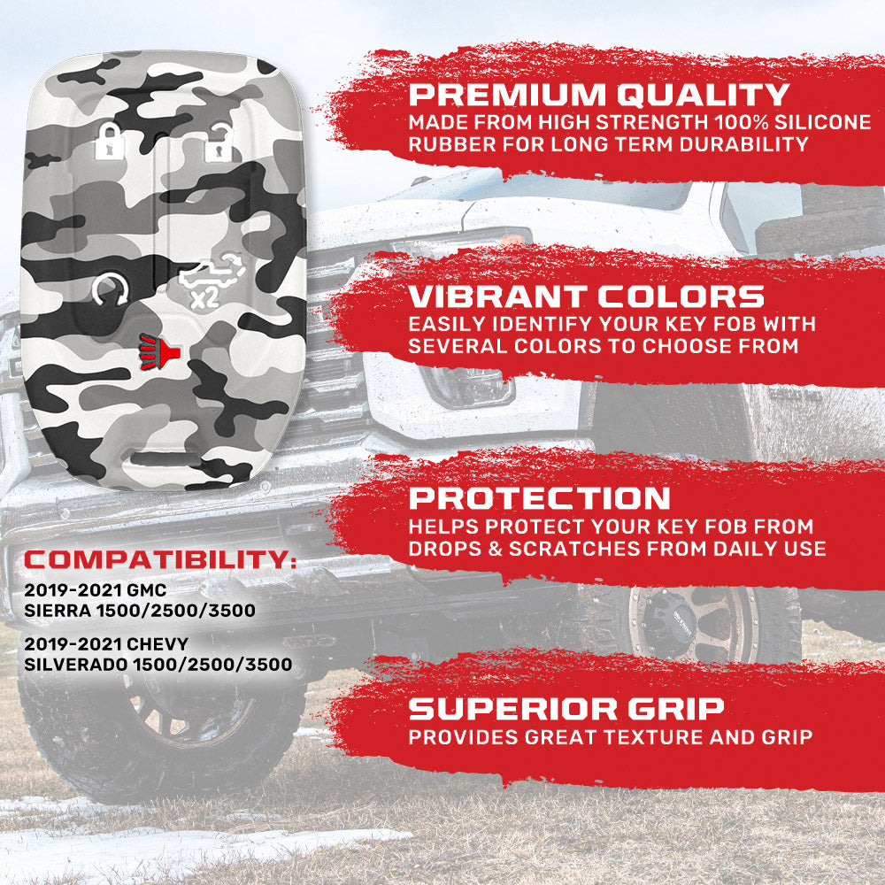 GMC & Chevy 19-21 Sierra & Silverado 1-Piece 100% Silicone Rubber Key Fob Cover - Multiple Colors RECON GMC & Chevy 19-21 Sierra & Silverado 1-Piece 100% Silicone Rubber Key Fob Cover - Multiple Colors GMC & Chevy 19-21 Sierra & Silverado 1-Piece 100% Silicone Rubber Key Fob Cover - Multiple Colors GMC & Chevy 19-21 Sierra & Silverado 1-Piece 100% Silicone Rubber Key Fob Cover - Multiple Colors GMC & Chevy 19-21 Sierra & Silverado 1-Piece 100% Silicone Rubber Key Fob Cover - Multiple Colors